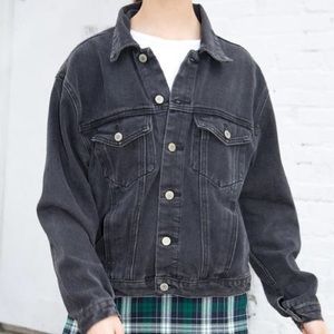 Brandy Melville black Jean jacket